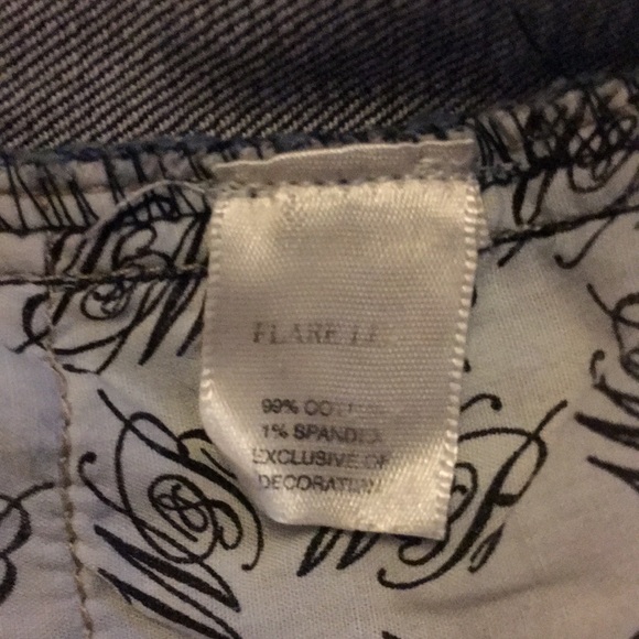 💙WHBM Flare Leg Denim Jeans - Picture 10 of 10